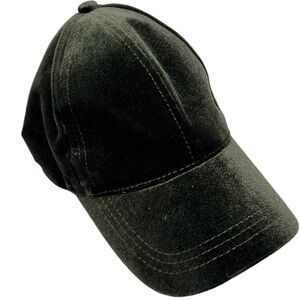 Steve Madden Velvet Green Baseball Cap Adjustable Ladies O/S NWT
